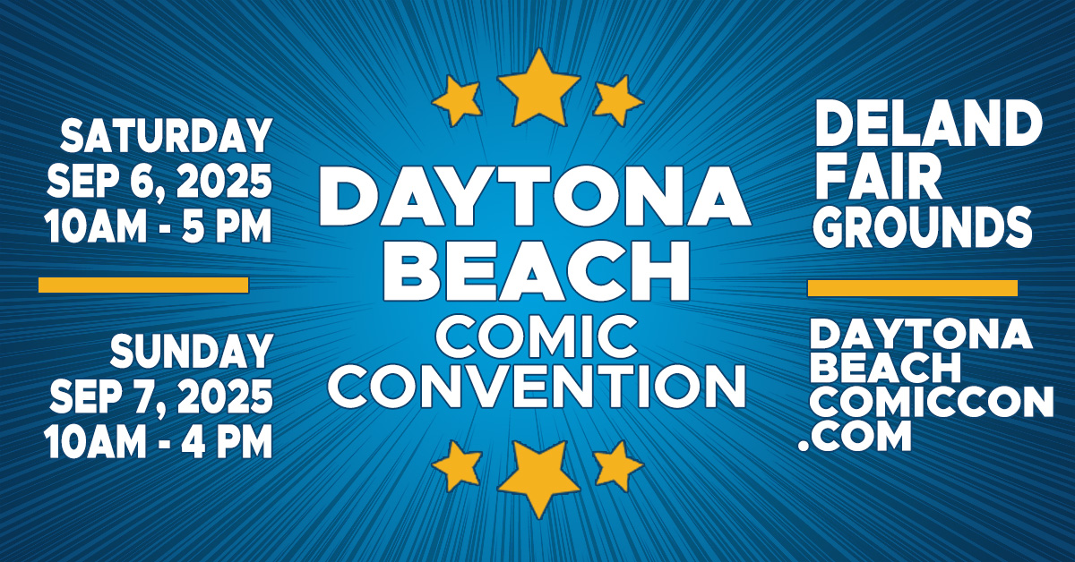 Daytona Beach Comic Convention Banner